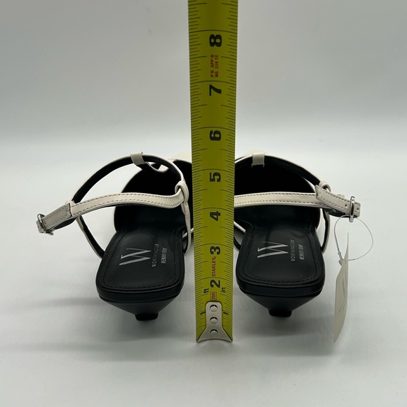 Worthington Rocky Cream Slingback Kitten Heels Size 8.5 Medium NWT - Picture 8 of 9